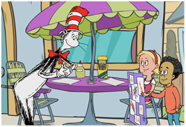 Cat and Kids Art Project