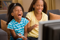 Father and Son with camera