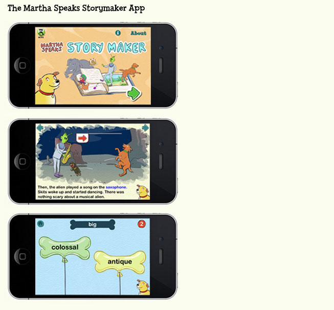 The Martha Speaks Dog Party App - iTunes Store