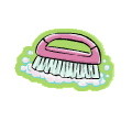 a scrub brush
