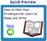How to Help Your Kindergartner Learn to Read and Write