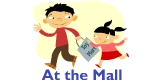 At the mall
