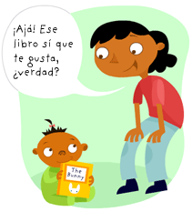 &iexcl;Aj&aacute;! Ese libro s&iacute; que te gusta, &iquest; verdad?