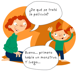 &iquest;De qu&eacute; se trat&oacute; la pel&icula?
Bueno... primero habÌa un monstruo. Y luego&hellip;