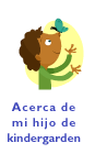 Acerca de mi hijo de kindergarden