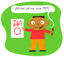 &iexcl;Mira! &iexcl;Escrib&iacute; la ìOî!